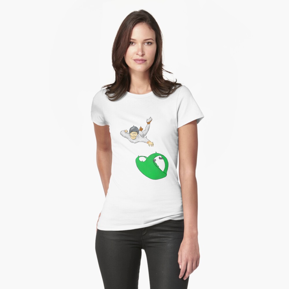 Item preview, Fitted T-Shirt designed and sold by bydood.