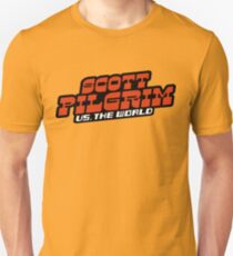 Scottpilgrim vs the world logo Slim Fit T-Shirt