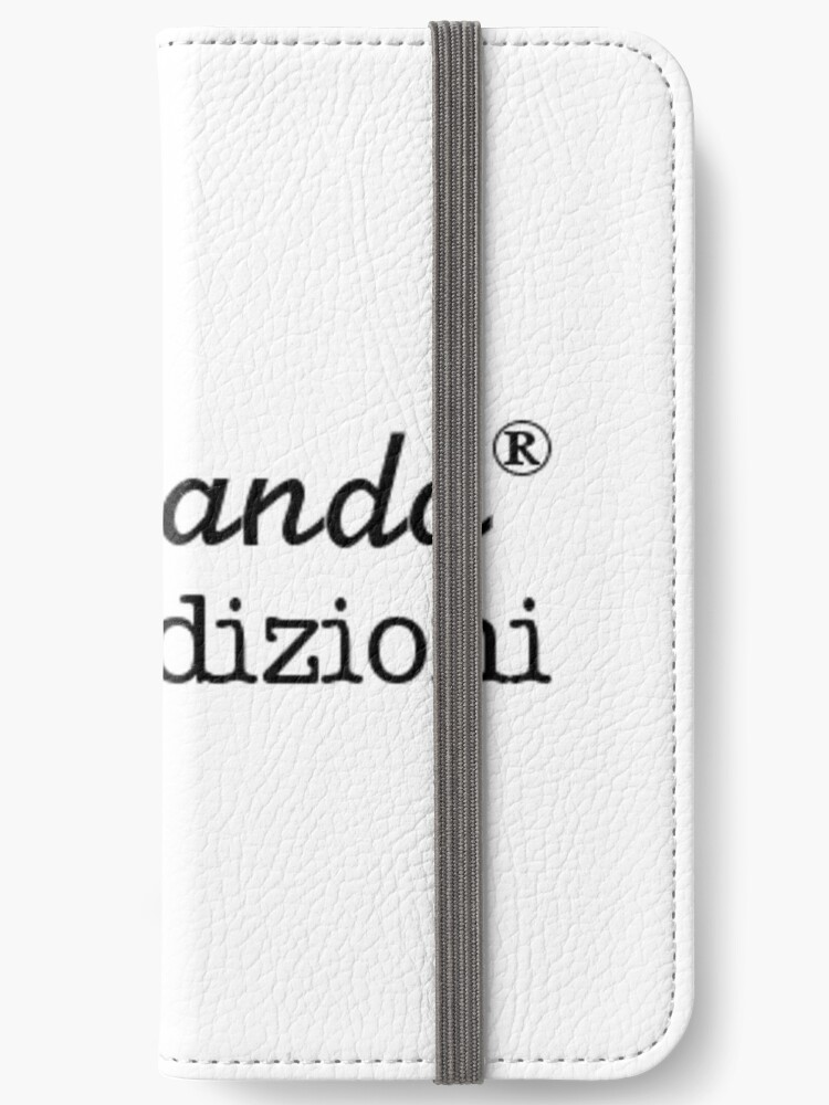 Thumbnail 1 of 6, iPhone Wallet, Il nostro meraviglioso logo designed and sold by Panda Edizioni.