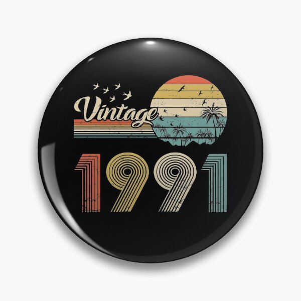 Item preview, Vintage 1991, Born in 1991 Birthday Retro Design,30th Birthday Gift, 30 Years Old designed and sold by MN-Shop0123.