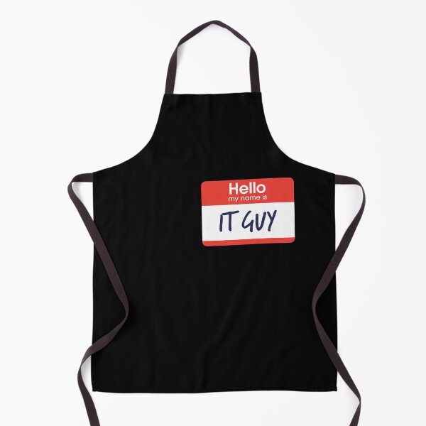 Item preview, Hello My Name is IT Guy designed and sold by DoodleDashCollective.