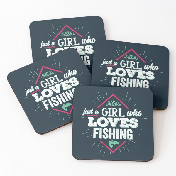 Item preview, Just a Girl who Loves Fishing designed and sold by wingstar.