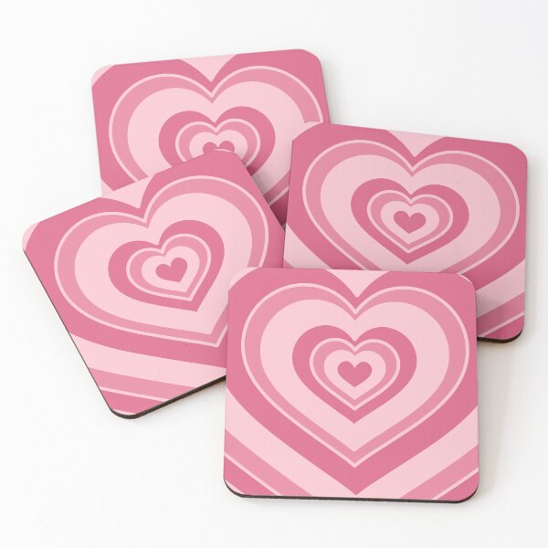 Item preview, Pink Repeating Heart  designed and sold by littlebloom.
