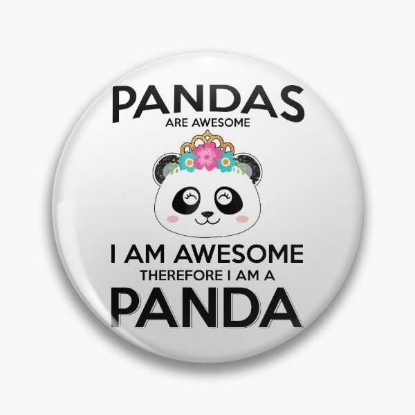 Item preview, Panda Pandas Are Awesome Panda Bear - Funny Best Gift Ideas For Girls Mothers Day Birthday designed and sold by NDTStore.