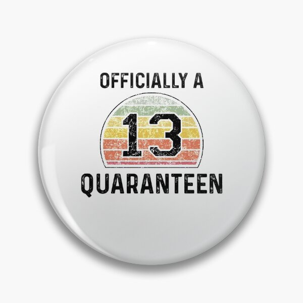 Item preview, Officially a Quaranteen Teenager 13 Years Old - 13th Birthday -Funny Best Gift Ideas Birthday designed and sold by NDTStore.