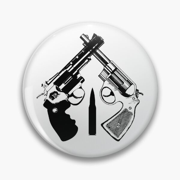 Item preview, Guns Bullet Illustration Birthday Gift designed and sold by GBDesigner.