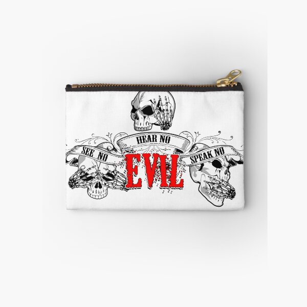 Item preview, See No Evil 3 Wise Skulls designed and sold by AjHound.