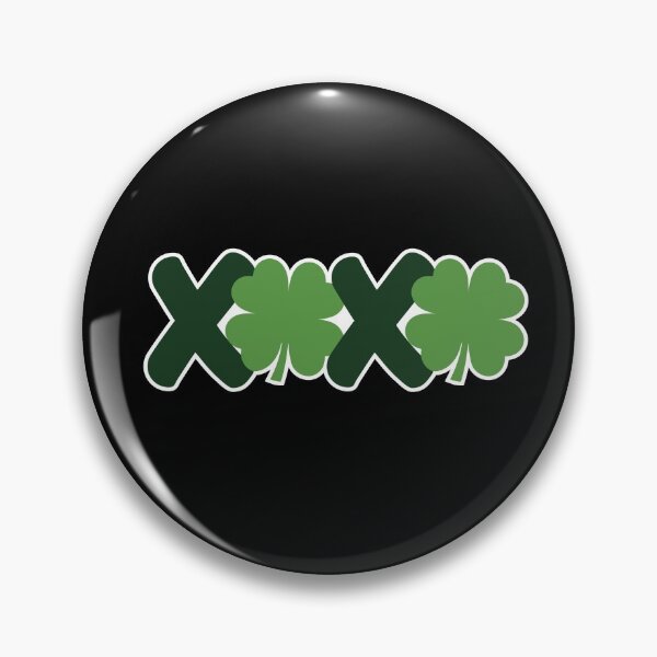 Item preview, XOXO - St. Patrick's Day Hugs and Kisses Shamrocks designed and sold by RoguePixel.