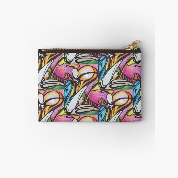 Item preview, abstract woman colourful colorful stylised stylized figure designed and sold by aleenaludke.