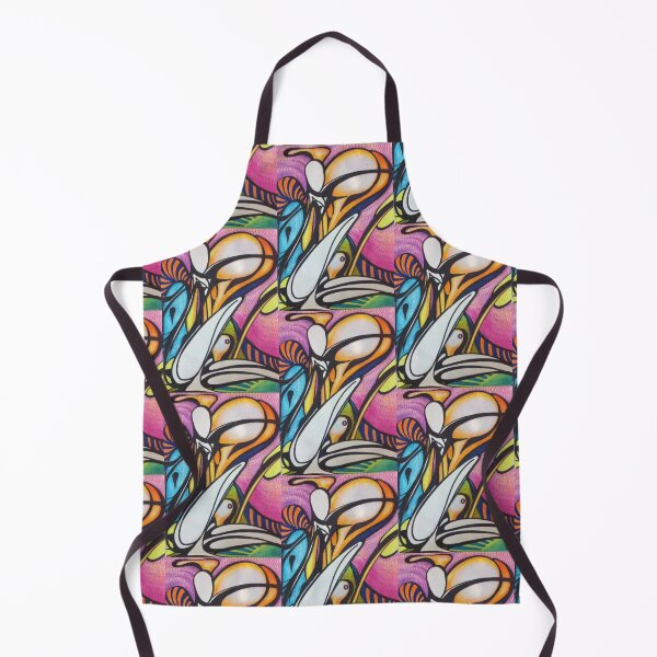 Item preview, abstract woman colourful colorful stylised stylized figure designed and sold by aleenaludke.
