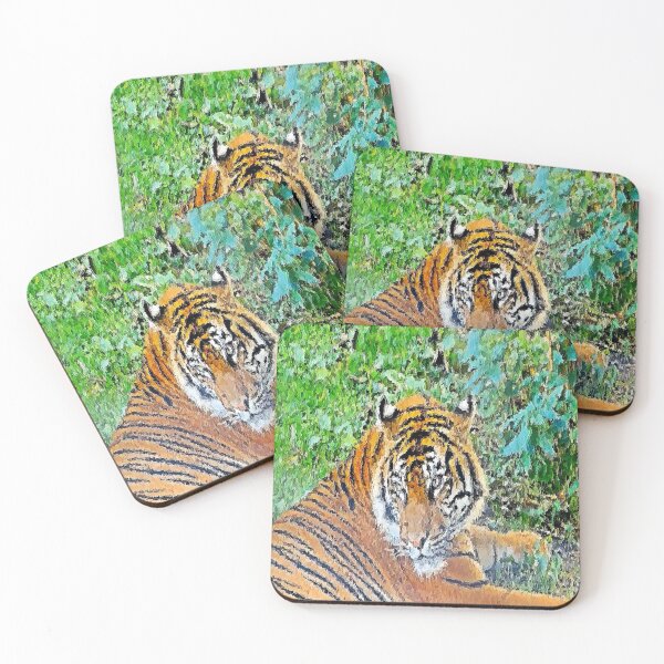 Item preview, Tiger in Grass designed and sold by kristalcurt.