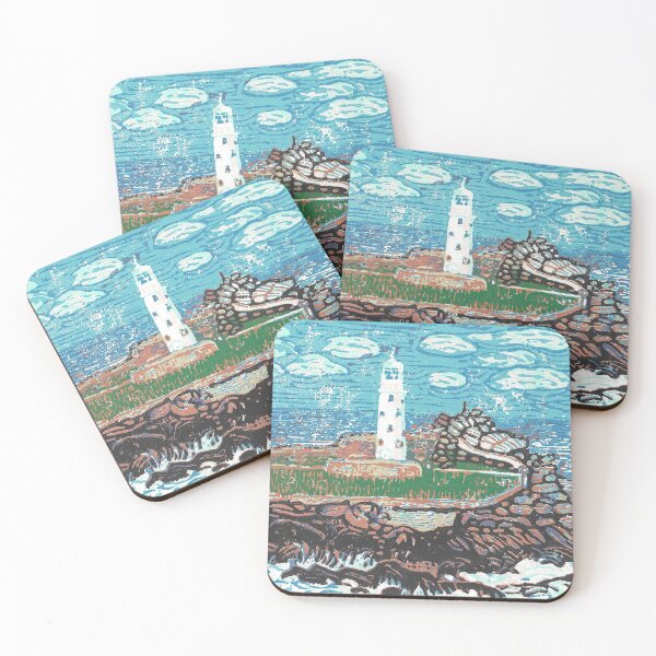 Item preview, Godrevy Lighthouse designed and sold by KFletcherArt.