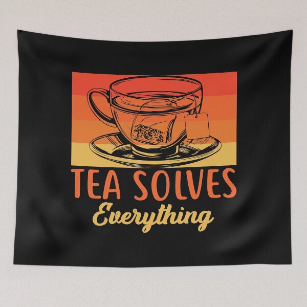Item preview, Tea Solves Everything designed and sold by mteehut.
