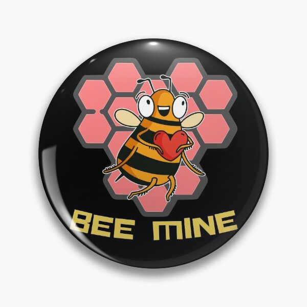 Item preview, Bee Mine a Valentines Day Gift for Beekeepers designed and sold by Frosty1489.