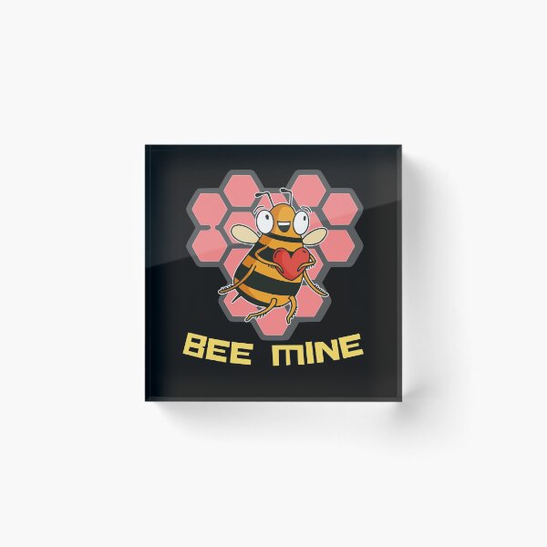 Item preview, Bee Mine a Valentines Day Gift for Beekeepers designed and sold by Frosty1489.