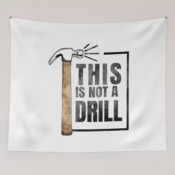 Item preview, Hammer - This Is Not A Drill Essential designed and sold by jeseno.