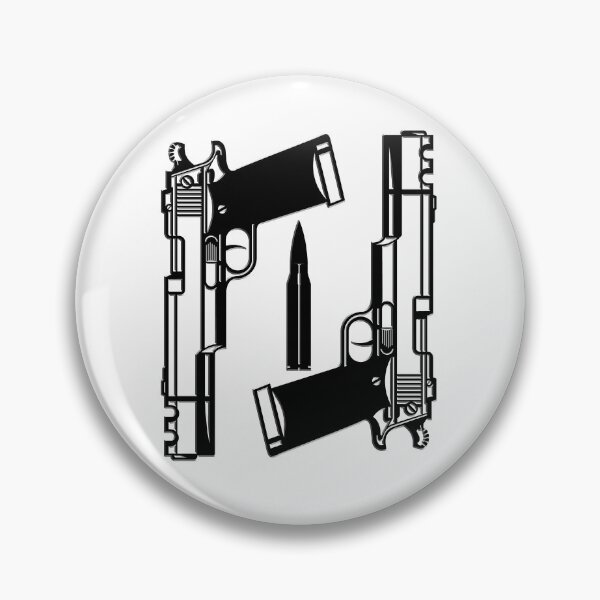 Item preview, Guns Bullet Illustration Birthday Gift designed and sold by GBDesigner.