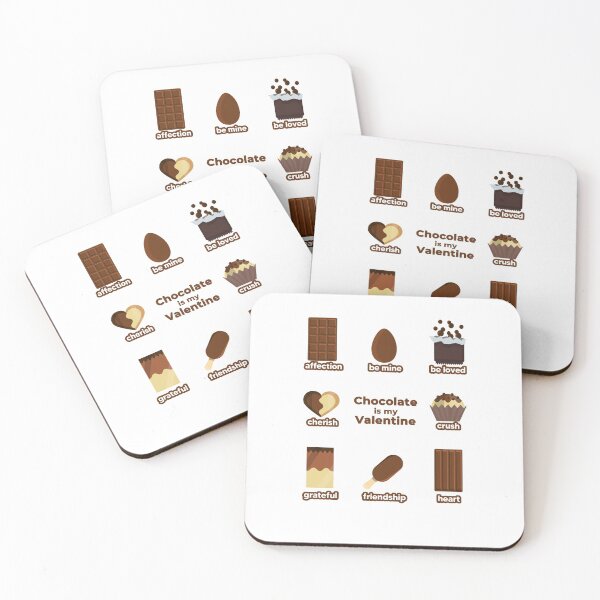 Item preview, Chocolate Is My Valentine designed and sold by SerenaChoe.