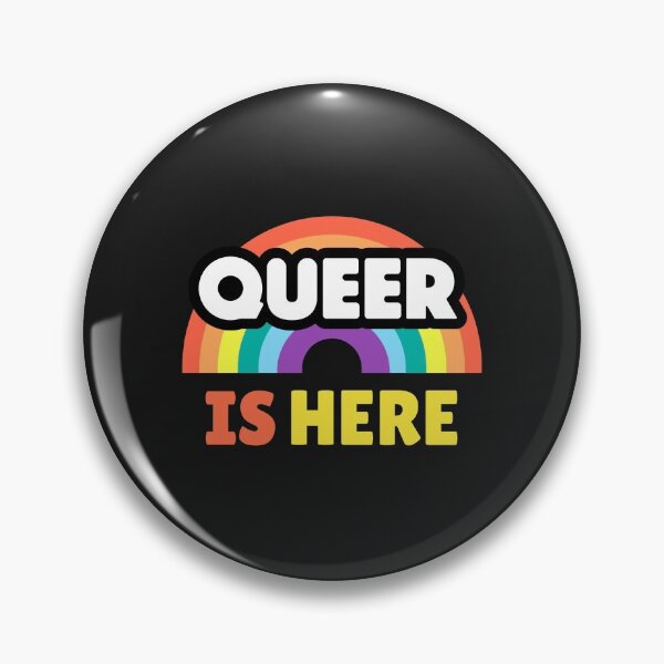 Item preview, Queer Is Here Lgbtq designed and sold by SportyDogShop.