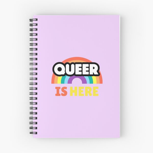 Item preview, Queer Is Here Lgbtq designed and sold by SportyDogShop.
