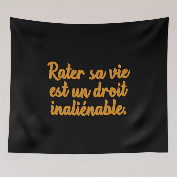 Aperçu de l'œuvre Amelie poulain - Rater sa vie est un droit inaliénable créée et vendue par nownaw.