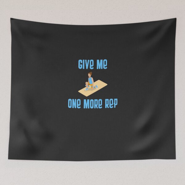 Item preview, Give Me One More Rep - Funny Fitness Personal Trainer Gift designed and sold by EricJP.