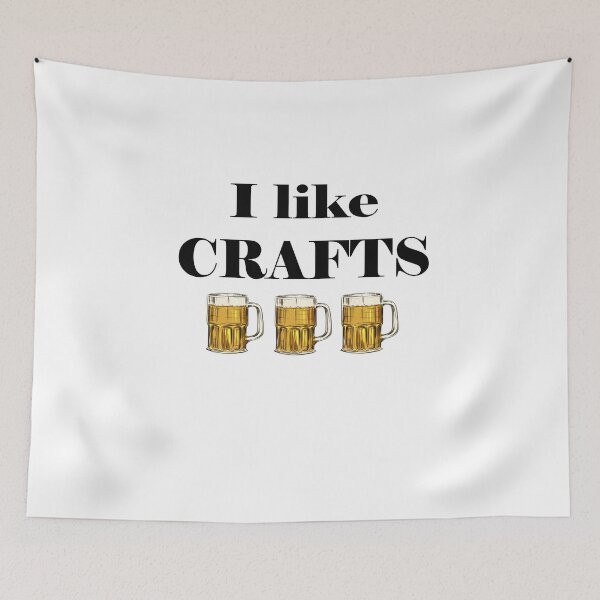 Item preview,  I Like Crafts / Shirt / I Like Crafts / Beer Brewer / Craft Beer / Brewery / Brewers / Brewing Beer / Home Brewer / Beer Lover/ Beer designed and sold by Rita Style.