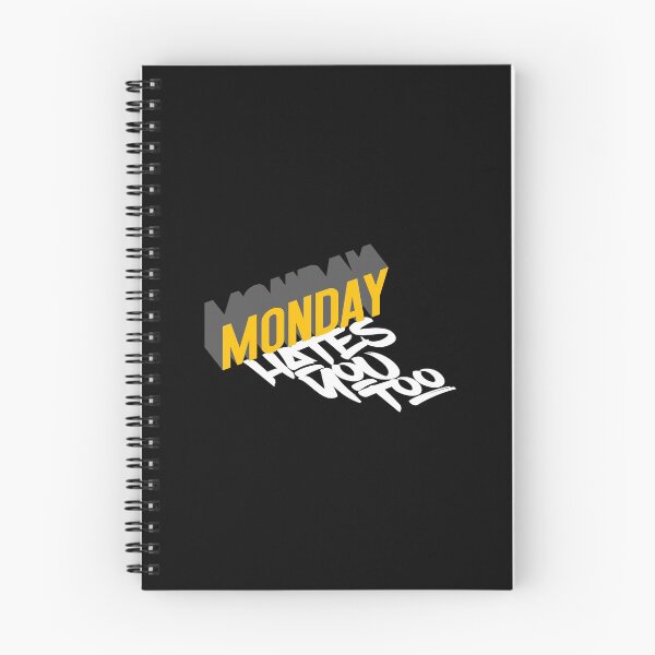 Item preview, MONDAY HATES YOU TOO designed and sold by azified.