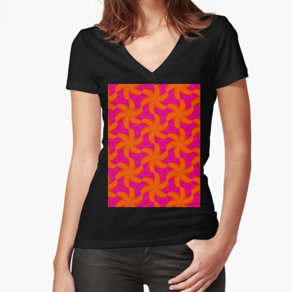 Fitted V-Neck T-Shirt
