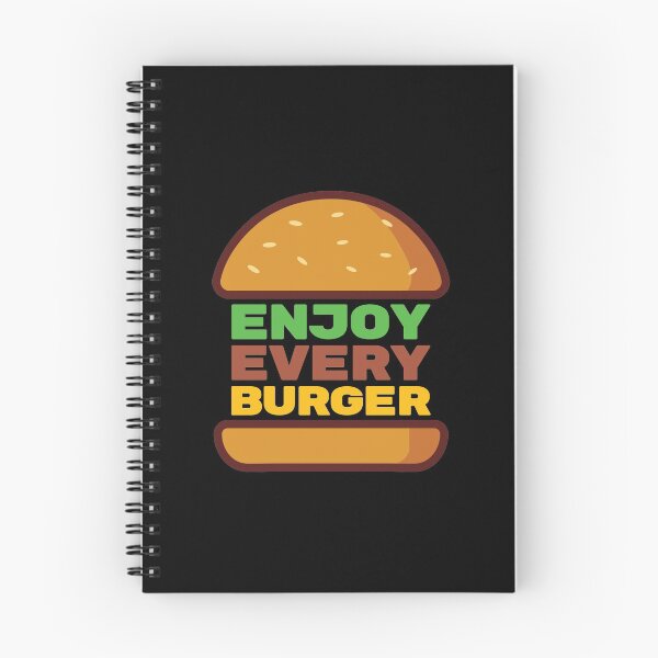 Item preview, Enjoy Every Burger Text designed and sold by OldDannyBrown.