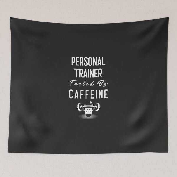 Item preview, Personal Trainer Fueled By Caffeine - Funny Fitness Coach Trainer Gift designed and sold by EricJP.