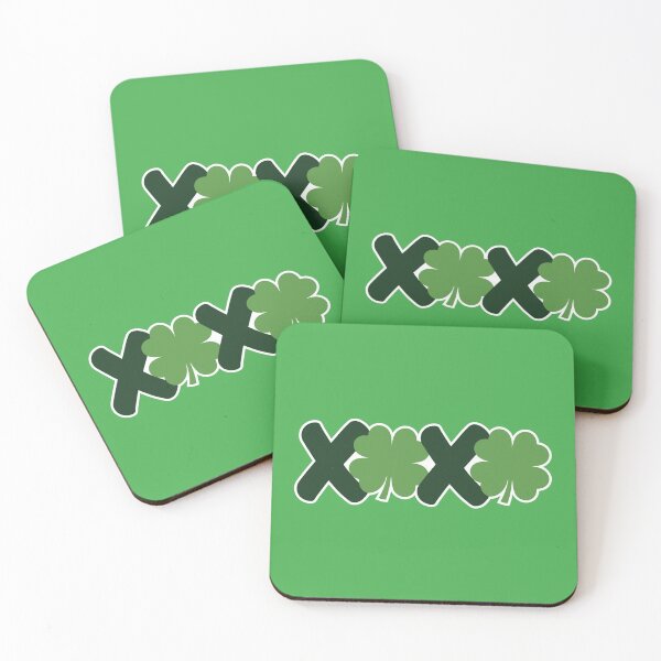 Item preview, XOXO - St. Paddy's Day Hugs and Kisses Shamrocks designed and sold by RoguePixel.
