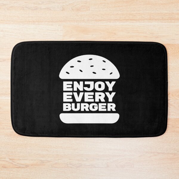 Item preview, Enjoy Every Burger  designed and sold by OldDannyBrown.