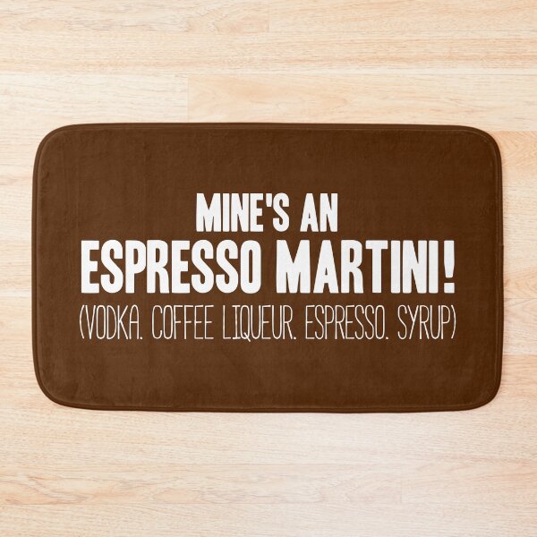 Item preview, Espresso Martini Cocktail Design designed and sold by TreacleMustard.