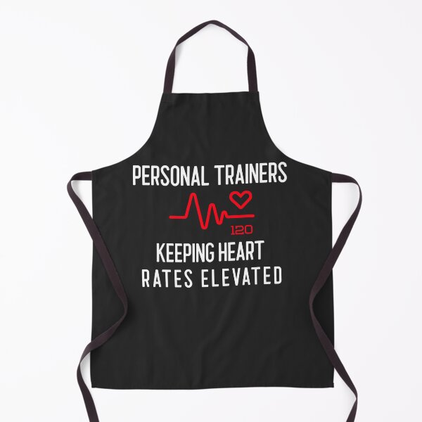 Item preview, Personal Trainers Keeping Heart Rates Elevated - Funny Fitness Coach Trainer Gift designed and sold by EricJP.