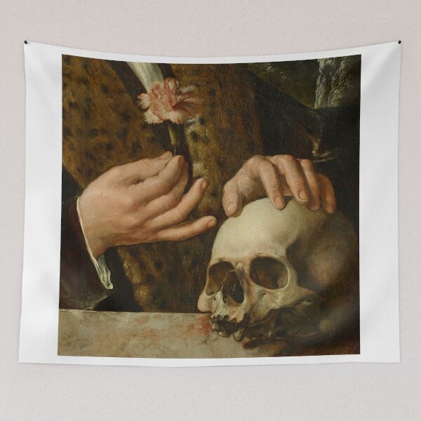 Item preview, Detail from Portrait of Pompeius Occo by Dirck Jacobsz designed and sold by IndieArtDream.