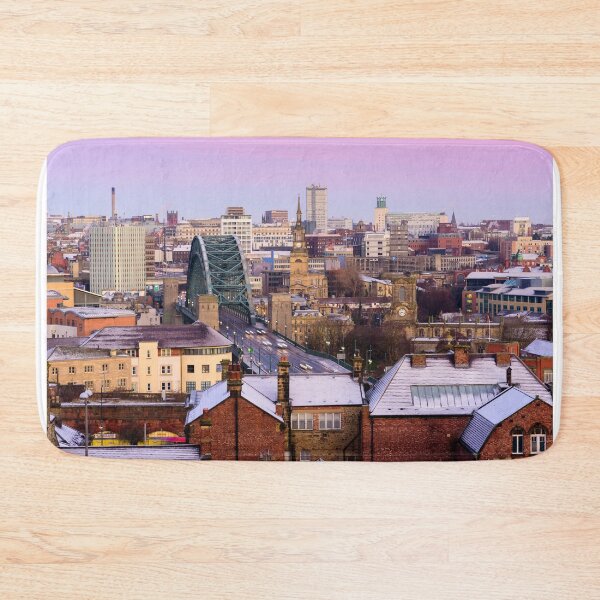 Item preview, Newcastle Upon Tyne At Blue Hour- Sunrise designed and sold by Ryan  Ten.
