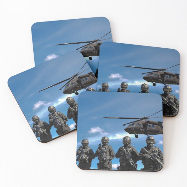Item preview, Military Helicopter | Military armed men designed and sold by aeroaware.