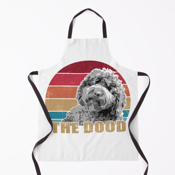 Item preview, mini labradoodle Goldendoodle The Dood Funny Vintage Retro Tee Dad Mom Kids T-Shirt designed and sold by splashworks.