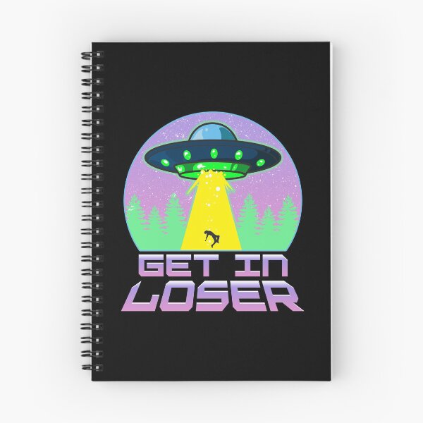 Item preview, Funny Get In Loser UFO Spaceship Pun Alien designed and sold by perfectpresents.