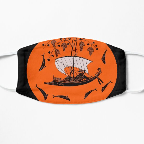 Dionysus and the Pirates, the Dionysus Cup by Exekias Flat Mask