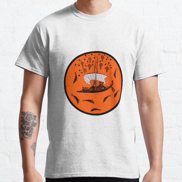 Dionysus and the Pirates, the Dionysus Cup by Exekias Classic T-Shirt