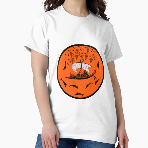 Item preview, Dionysus and the Pirates, the Dionysus Cup by Exekias designed and sold by WillowNox7.