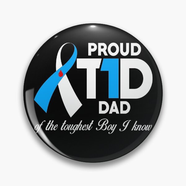 Item preview, Proud T1D Dad Of Son Diabetes Awareness Diabetic Gifts designed and sold by merch8002.