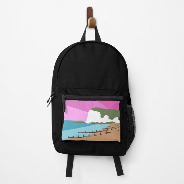 Item preview, St Margaret’s Bay Beach and White Cliffs, Dover, Kent, Pink Sunset designed and sold by OneThreeSix.