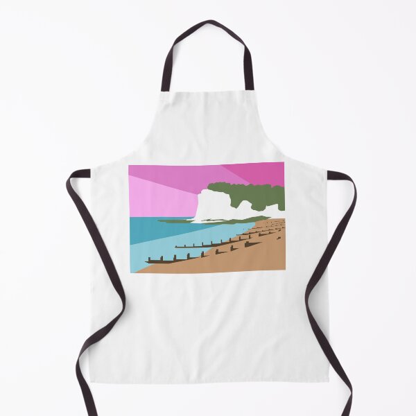 Item preview, St Margaret’s Bay Beach and White Cliffs, Dover, Kent, Pink Sunset designed and sold by OneThreeSix.