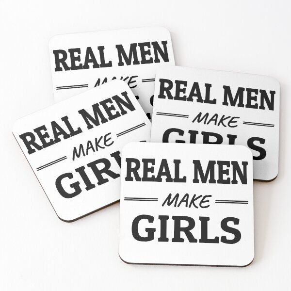 Item preview, Real men make girls designed and sold by Pattranit56.