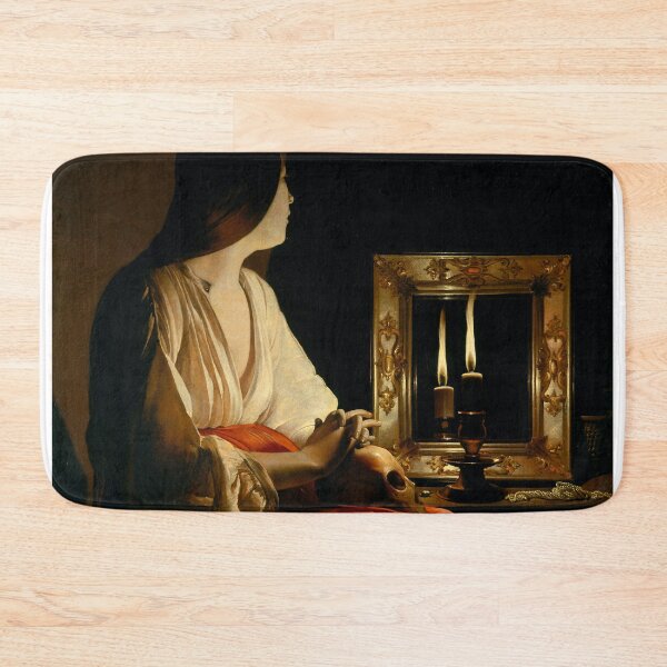 Item preview, The Penitent Magdalene by Georges de La Tour designed and sold by IndieArtDream.