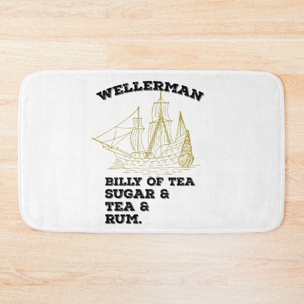 Item preview, Wellerman Billy of Tea Sugar and Tea and Rum Sea Shanty Design designed and sold by AritraSur.