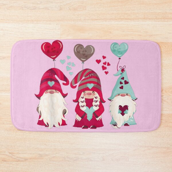 Item preview, Three Gnomes Holding Hearts Valentines Boys Girls designed and sold by mlnana.